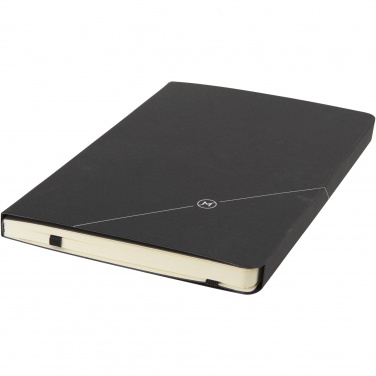 Logo trade promotional merchandise image of: Revello A5 soft cover notebook